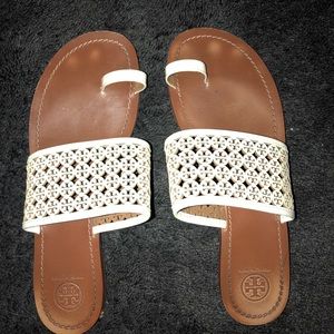 Tory Burch slip on sandals
